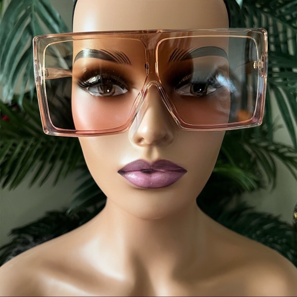 Oversized sunglasses-Sunrise